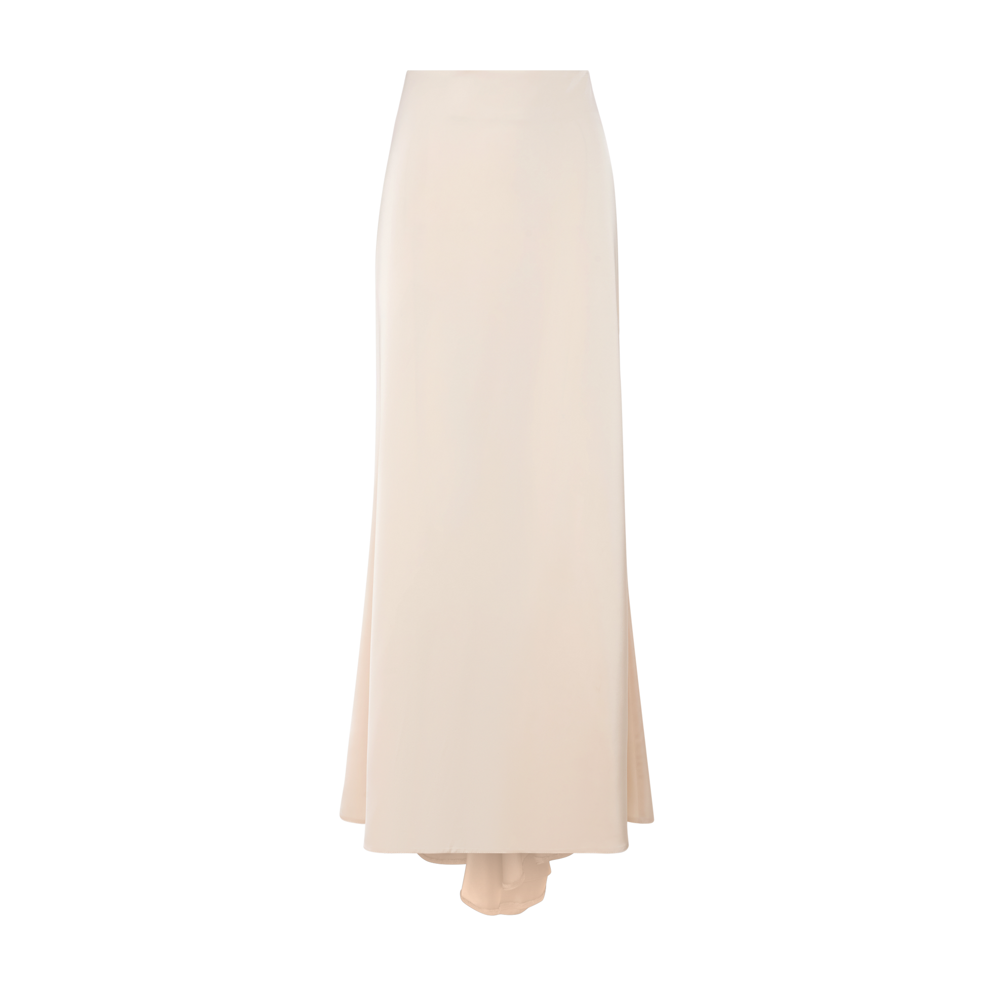 Silk Train Skirt “Serene”