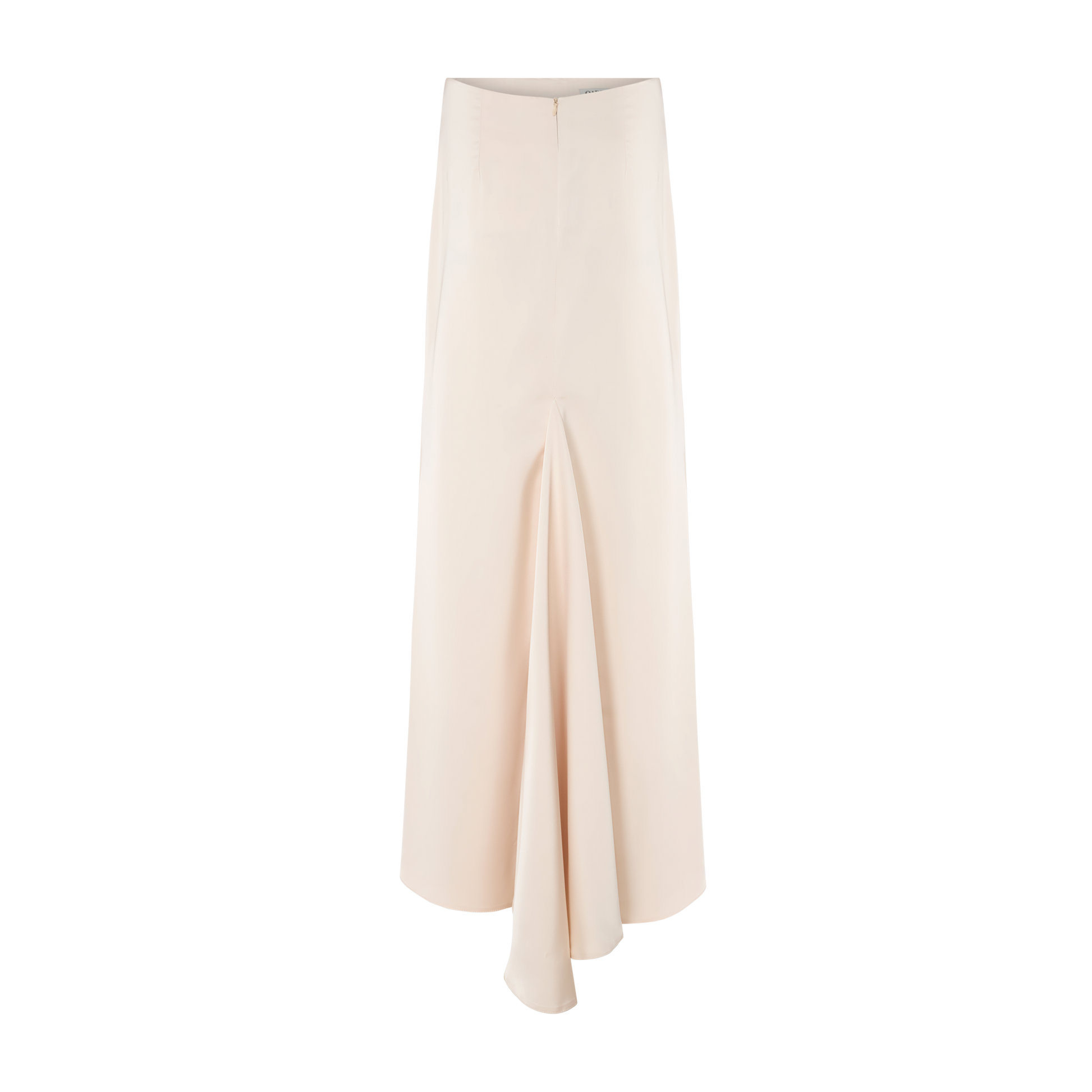 Silk Train Skirt “Serene”