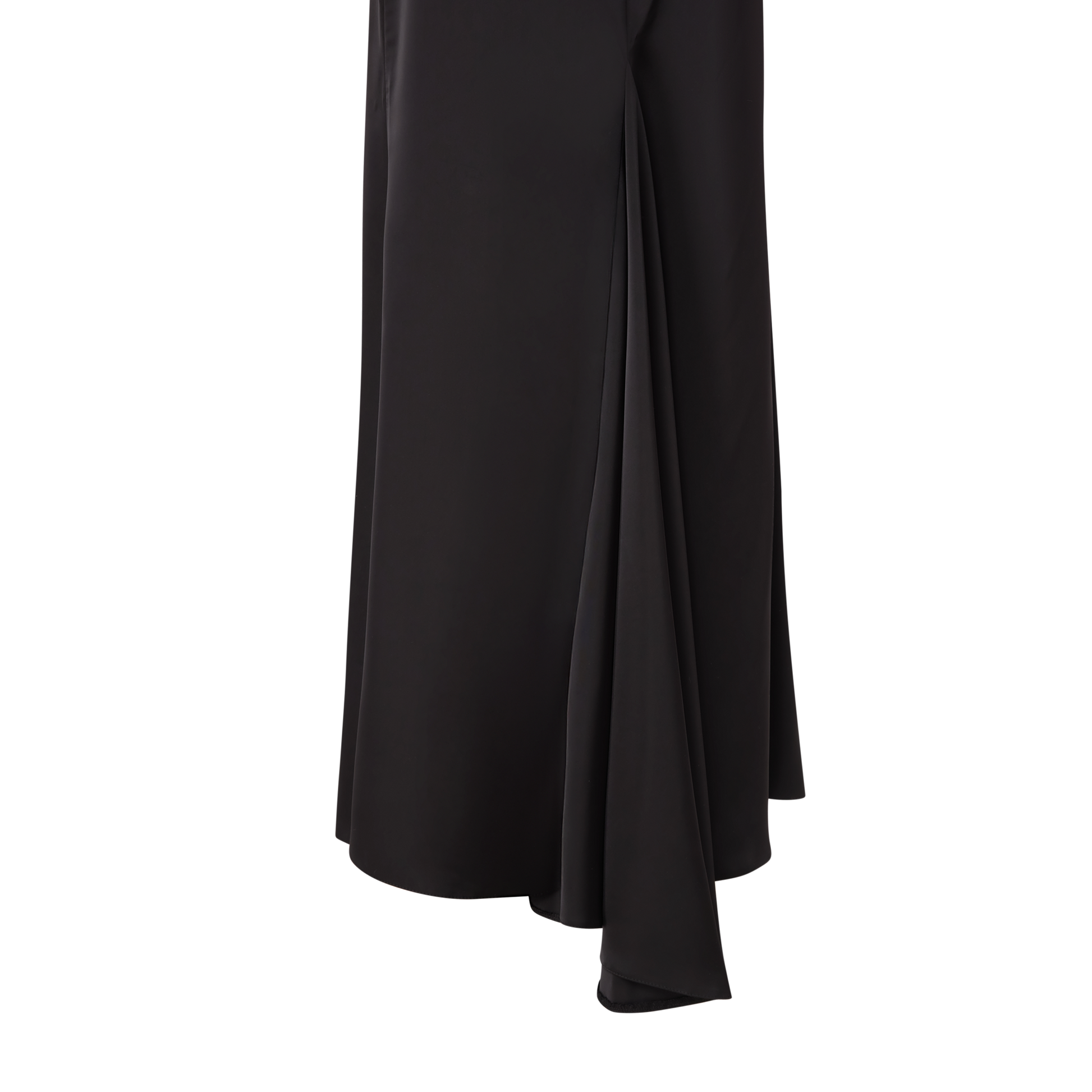 Silk Train Skirt “Serene”